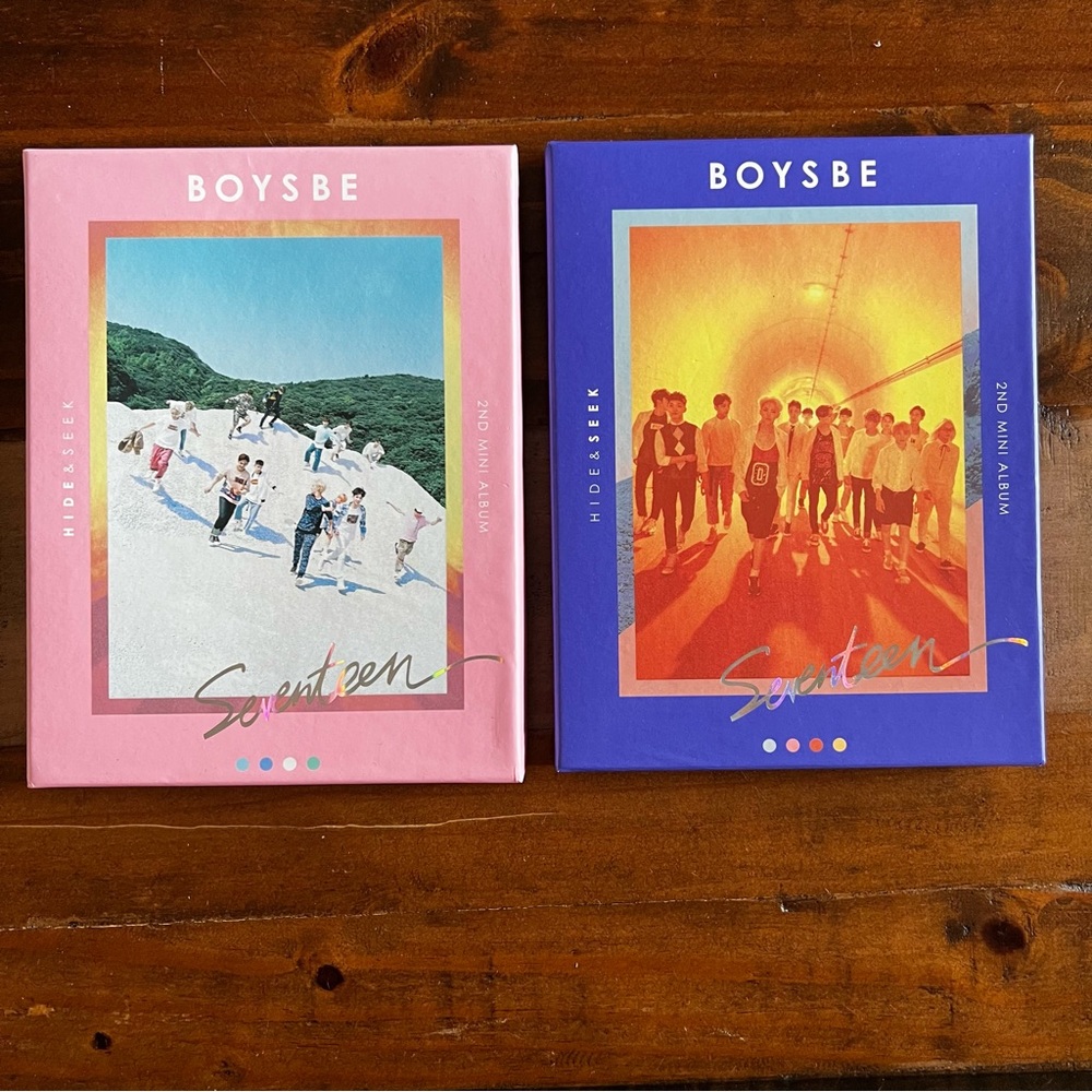 Seventeen boysbe album bundle kpop